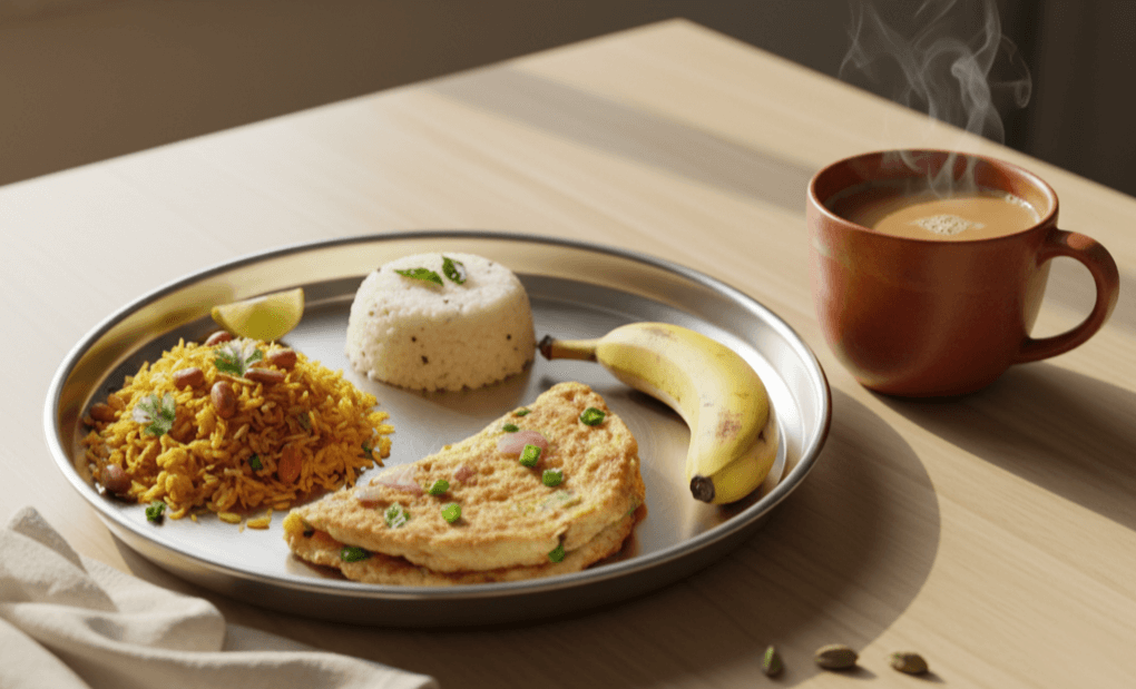 🥣 10-Minute Indian Breakfast Ideas for Busy Mornings